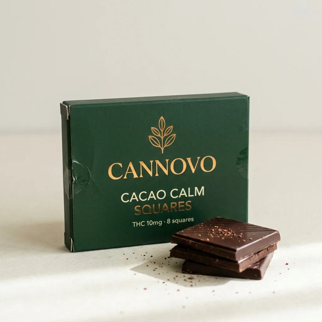 Cacao Calm Squares – Cannovo Cannabis Edibles