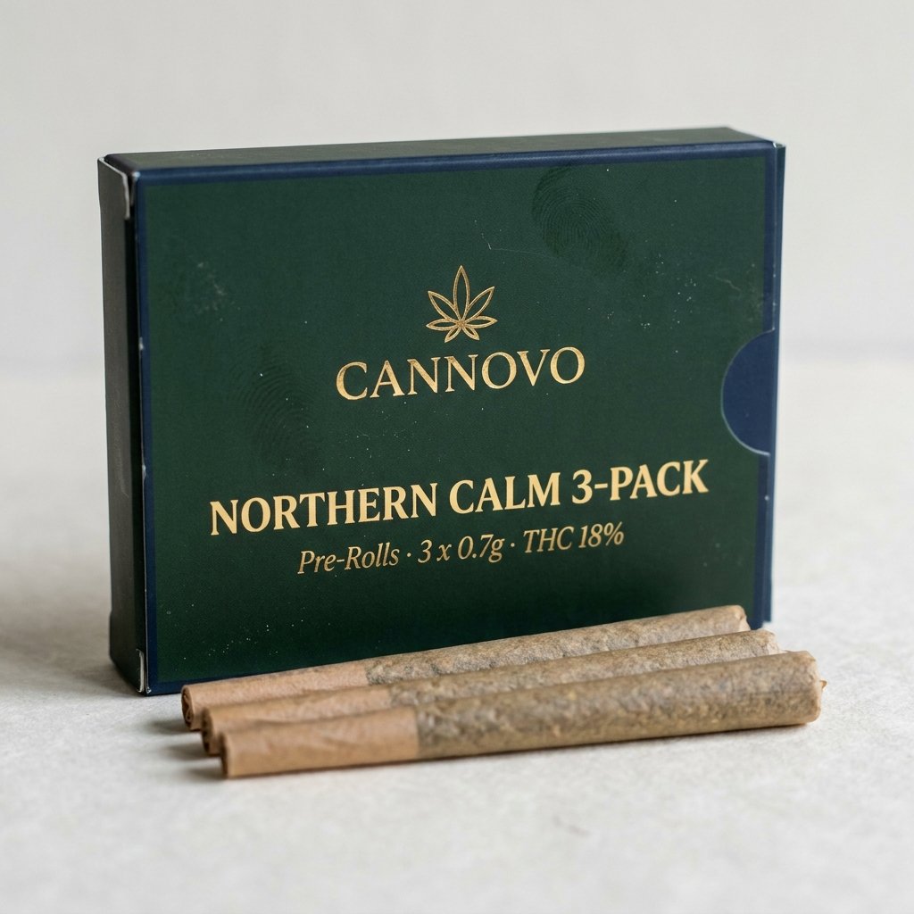 Northern Calm 3-Pack – Cannovo Pre-Rolls